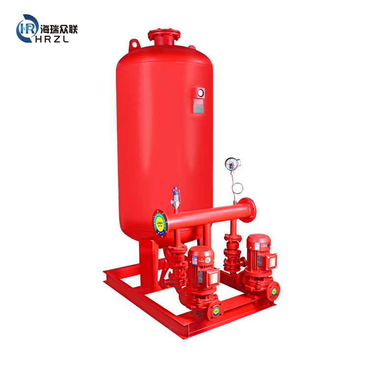 Fire stabilized water supply equipment