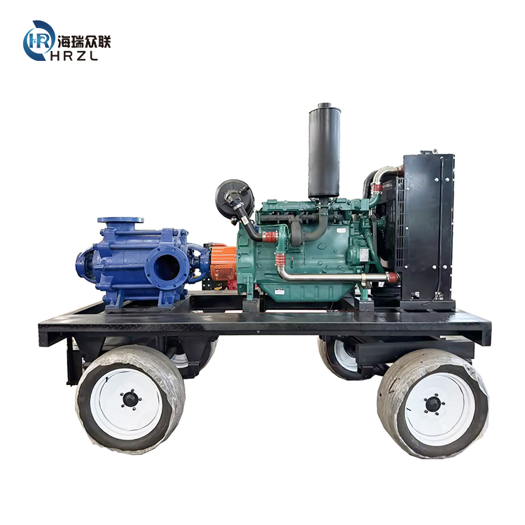 Diesel horizontal multi-stage pump