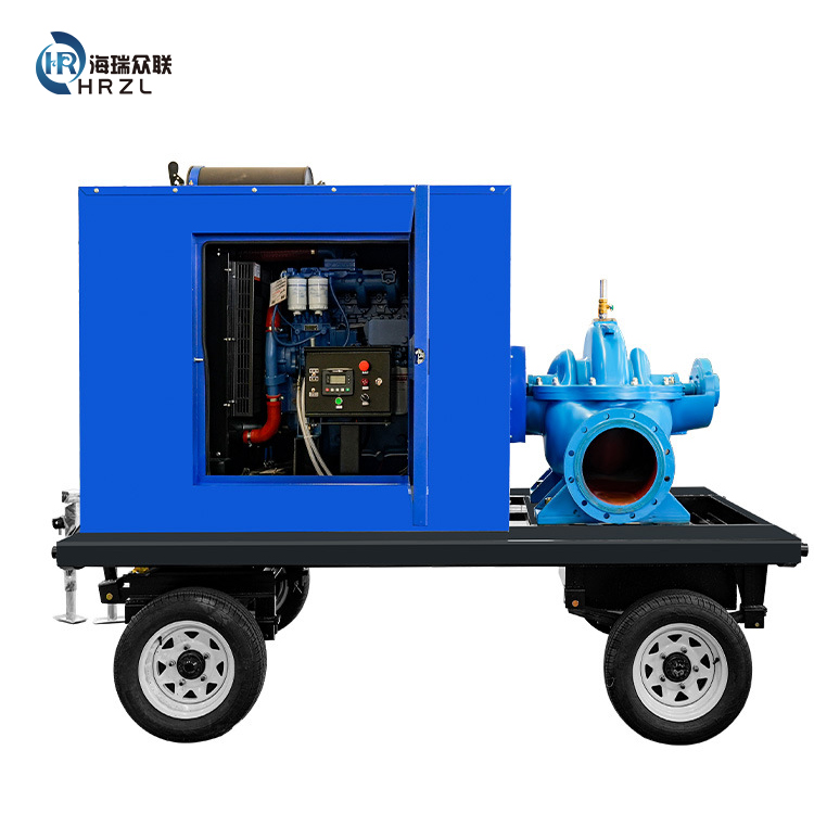 Diesel engine double-suction split pump